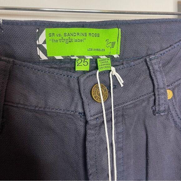 Sandrine Rose x Free People French worker pants NWT Size 25 - Picture 8 of 8